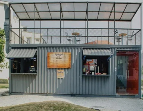 20 feet portable food stall cabin 500x500